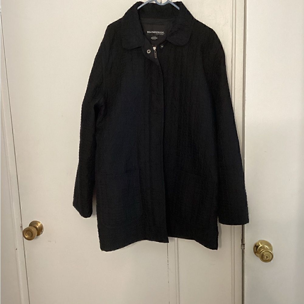 Weatherproof L black coat - Picture 4 of 14